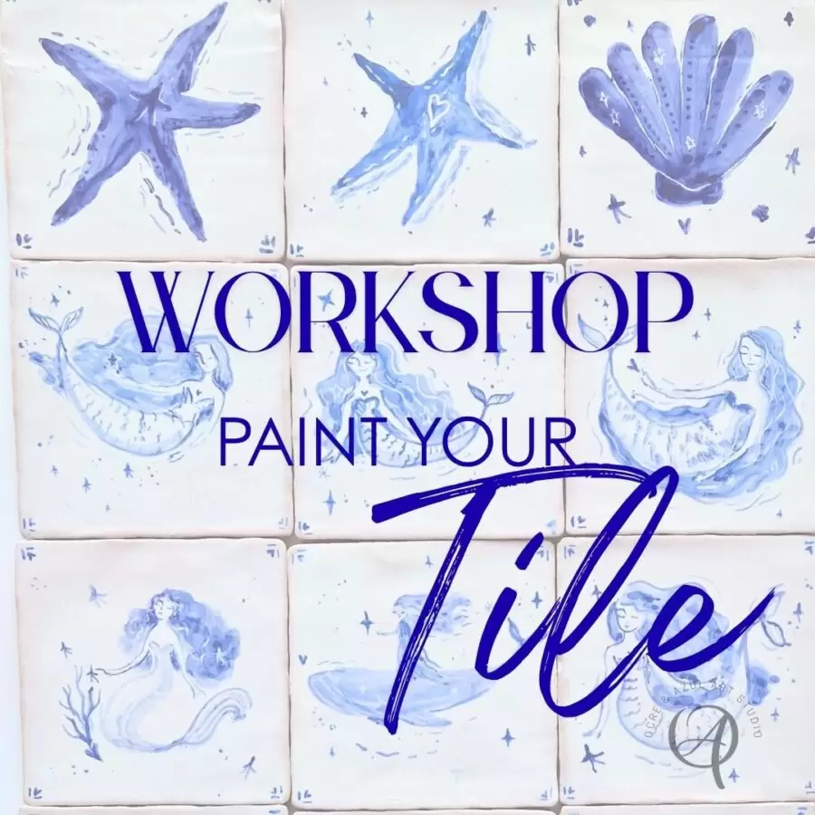 Tile Painting Workshop - on demand (Sintra - Ericeira)