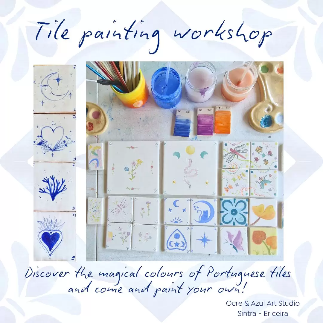 Tile Painting Workshop on demand (Sintra - Ericeira) - Image 3
