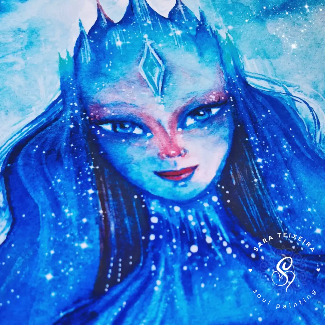 Guardiã dos Cristais da Lua- Art Print - Image 2