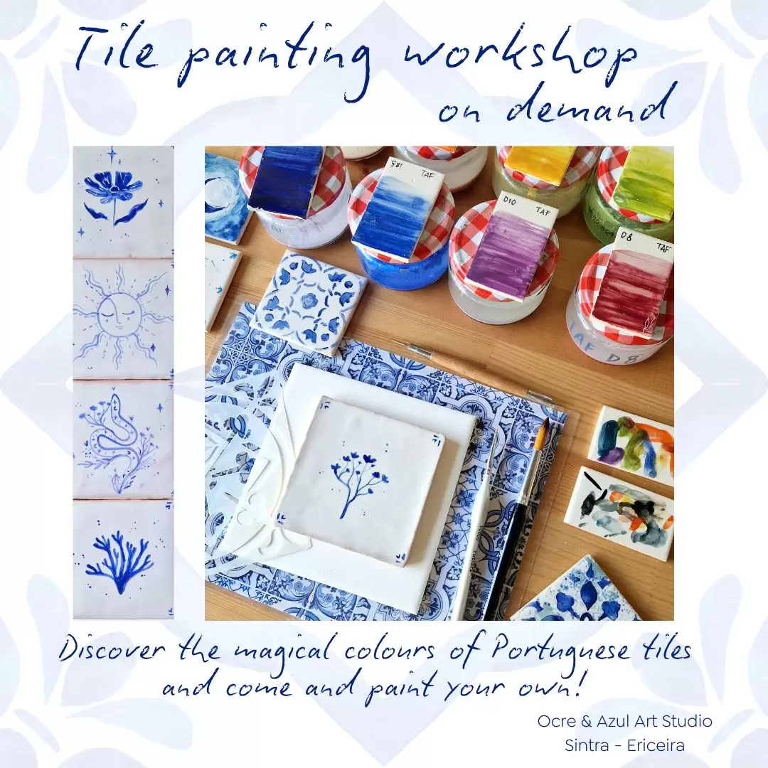 Tile Painting Workshop on demand (Sintra - Ericeira)
