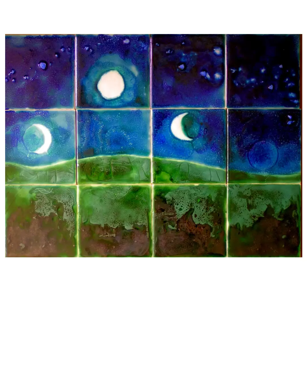 Bespoke handpainted tile panel - Image 11